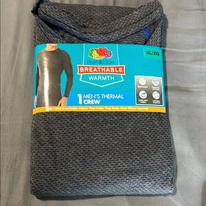 Fruit of the Loom Men's Thermal Crew shirt sz X-Large